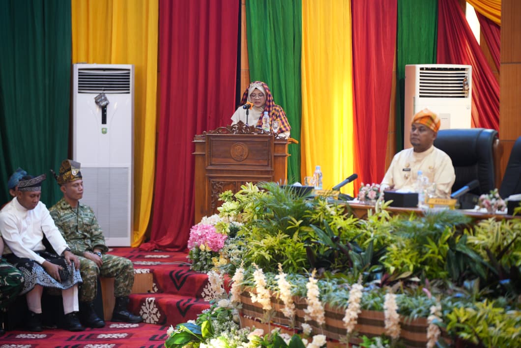 Bupati Afni Sampaikan Pertumbuhan Ekonomi 5,87 Persen, IPM Nomor Satu se-Kabupaten di Riau