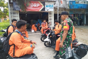 Babinsa Koramil 06 Siak Hulu Berikan Himbauan Kepada Anak Sekolah Untuk Hindari Narkoba