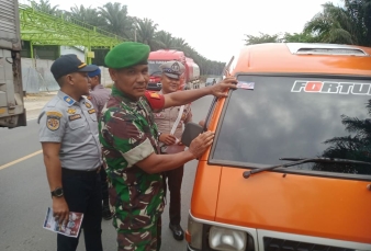 Ciptakan Kondisi Aman pasca Tahun baru, Babinsa Tetap semangat melaksanakan Pos Pengamanan