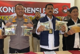 Polda Riau Gagalkan Peredaran 14 Kg Sabu Senilai 14,32 Miliar Rupiah