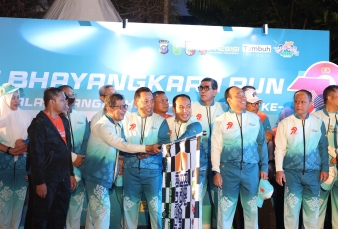 Riau Bhayangkara Run 2025 Sukses Digelar, Dilepas Langsung Kapolri, Dongkrak Ekonomi Riau