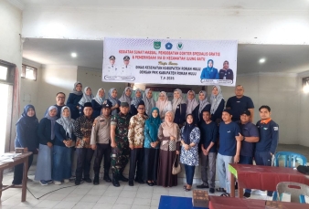 Peduli Warga Koramil 08/ TDN Membantu Kegiatan Sunatan Masal di Wilayah Binaan