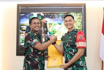 Kodim 0313/KPR Sambut Komandan Baru Dengan Penuh Semangat dan Suka Cita