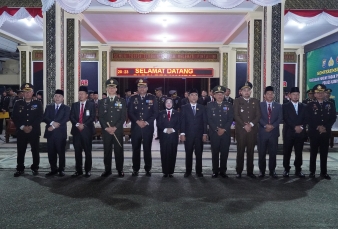 Apel Penetapan Waktu Detik-Detik Kemerdekaan Republik Indonesia Ke 80 Tahun 2025   Bangkinang