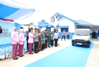 Dukung Program Makan Bergizi Gratis, Kapolda Riau Resmikan Dapur Gizi di Polres Inhil