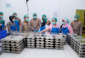 Kapolda Riau Resmikan Dapur SPPG Polres Kampar untuk Dukung Program Gizi Nasional