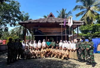 LDKS SMAN 1 Koto Kampar Hulu Resmi Ditutup! Kasdim 0313/KPR Bekali Generasi Muda dengan Semangat