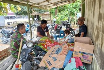 Babinsa Manfaatkan Warung Kopi, Sebagai Media Komsos Dengan Warga Binaan