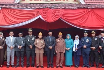 Semangat Pahlawan Dikumandangkan di Kampar, Dandim 0313/Kpr Ajak Teladani Kesabaran dan Keikhlasan