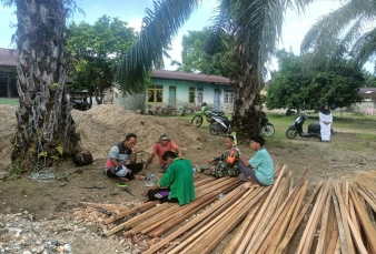 Komsos Dengan Mitra Karib, Babinsa Jalin Kedekatan Dan Silaturahmi