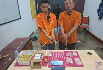 Polsek Kampar Berhasil Bekuk Pengedar Narkoba di Pulau Sarak