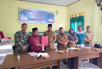 Babinsa Serda Yupriandi Hadiri Musrenbangdes Tahun Anggaran 2026