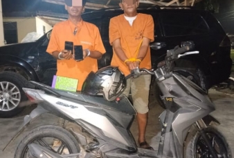 Polsek Kampar Tangkap Dua Pelaku Curat 