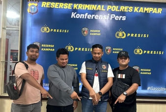 Polres Kampar Tangkap Pelaku Cabul, Nekat Cabuli Anak Dibawah Umur 