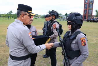 Polda Riau Resmi Tutup Pelatihan Tim RAGA Gelombang II Tahun 2026