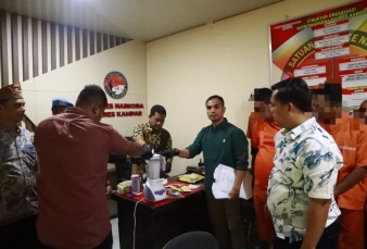 Satresnarkoba Polres Kampar Musnahkan Narkoba Jenis Sabu dan  Ganja