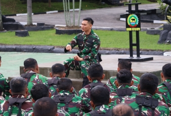 Dandim 0313/KPR Berikan Arahan dan Motivasi dalam Sesi Jam Komandan Kebersamaan Jadi Kunci Kekuatan 