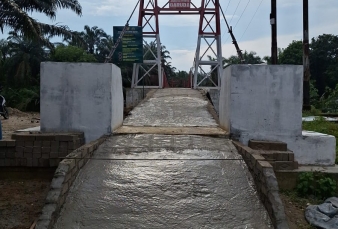 Hanya Tersisa Tahap Finishing, Pembangunan Jembatan Garuda Tembus Progres 96,8%