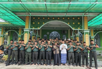 Perkuat Keimanan dan Silaturahmi, Dandim Hadiri Gerakan Sholat Subuh Berjamaah Bersama Kasdam XIX/TT