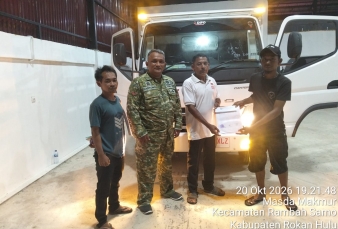 Dukung Efektivitas Mobilisasi Teritorial dan Logistik Wilayah, 1 Unit Mobil Truk Tiba di KDKMP Desa